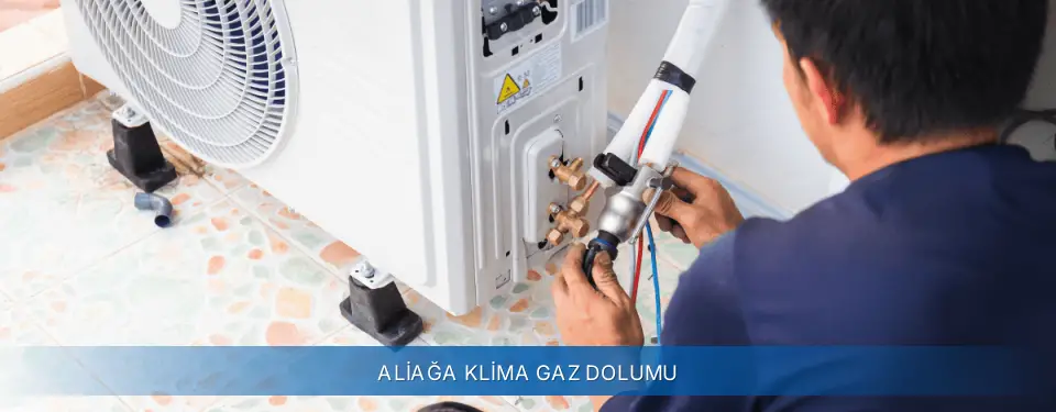Aliağa İlçemi Sigma Klima Gaz Dolumu